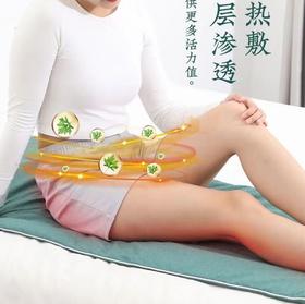 电加热艾灸毯九档控温可定时艾绒床垫加厚艾草热敷艾灸垫家用艾绒毯