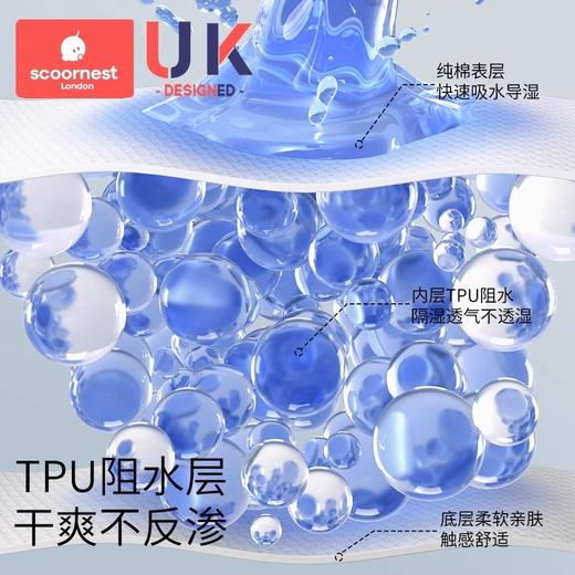 科巢婴儿口水巾纯棉a类U型围嘴宝宝防水防吐奶新生纱布食饭兜秋冬加长 商品图1