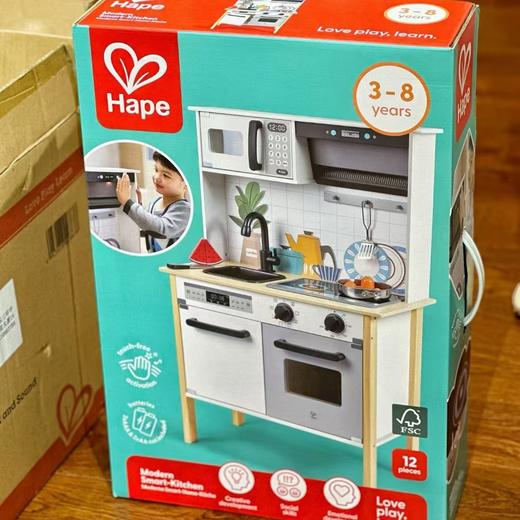 Hape全套多功能仿真套装厨房烧烤肉儿童过家家玩具男孩女孩 商品图1