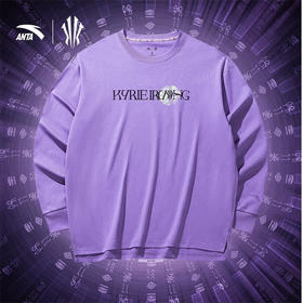 【超值】安踏凯里·欧文系列丨运动长袖T恤男女同款当季透气篮球针织卫衣172431404