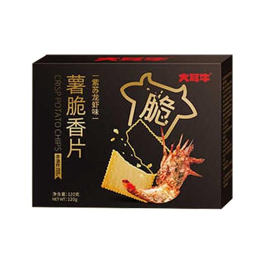 大耳牛 薯脆香片（紫苏龙虾味） 120g/盒 商品图0