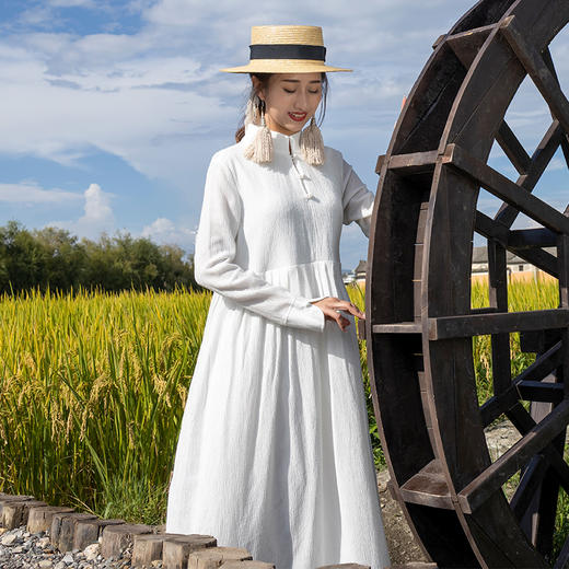 棠梨煎雪民族风连衣裙 | 杨丽萍老师同款 | 长短袖 商品图7