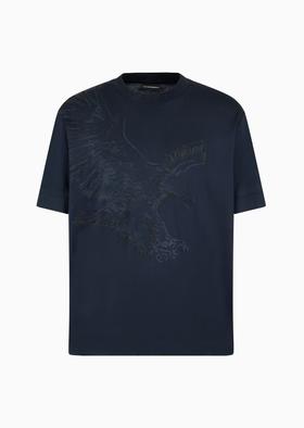 E ARMANI T恤男  6D1TF21JOSZ-0999 .