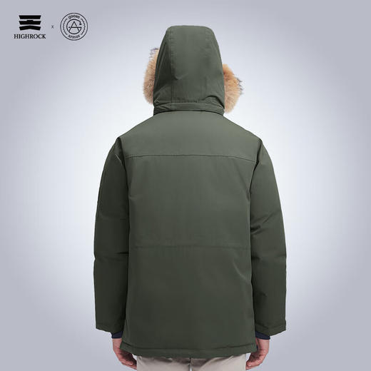 天石鹅铠甲秋冬防风鹅绒羽绒服户外东北严寒保暖GT437 商品图9