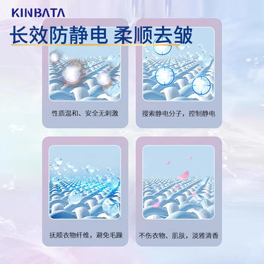 秋冬必备好物！【超值2瓶装】KINBATA 防静电香氛喷雾  350g/瓶 商品图2