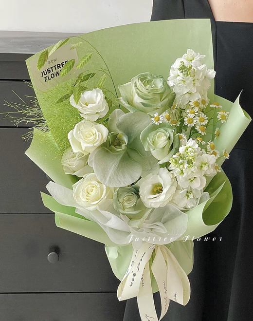 【小漫青曲】清新色系精美花束 商品图0