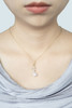 「镜像.三角」Akoya珍珠14k白金黄金玫瑰金项链 商品缩略图2