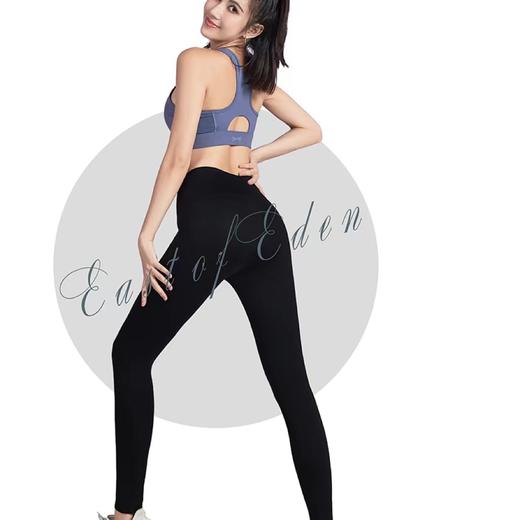 够保暖 够贴合 够隐形 秋冬加绒加厚芭比瑜伽裤女外穿温变弹力提臀保暖裤高腰收腹打底裤 商品图4