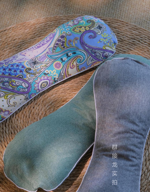 降温刚需全面升级‼️【端得胜热敷陈艾红花养生枕】  🏆一个=头颈热敷仪+暖腰暖宫器+暖手宝！  ✅新增碳纤维发热版本，四档控温 商品图5