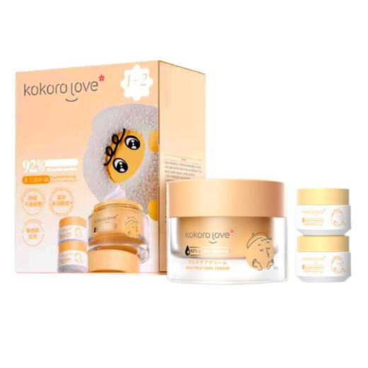 kokoro love 初葆 多元倍护霜礼盒 （50g*1+5g*2） 商品图0