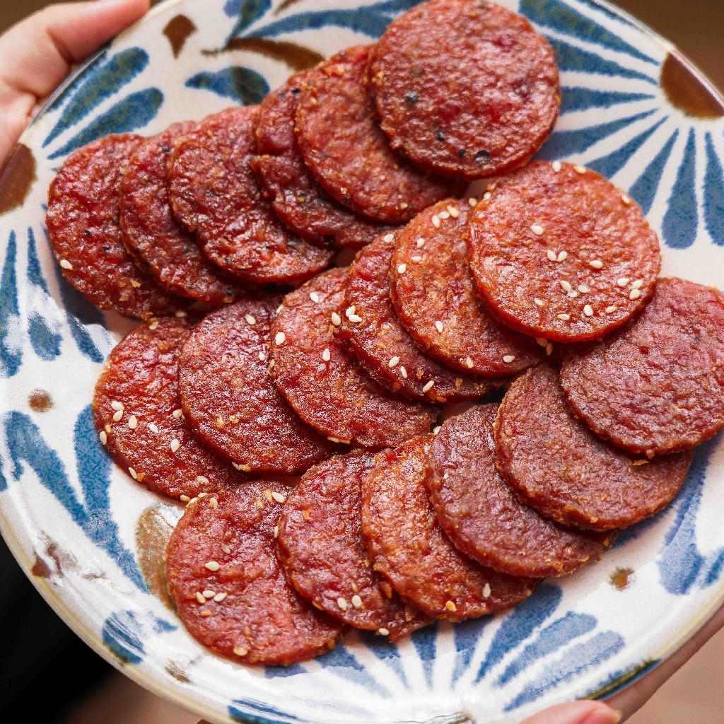 潮汕碳烤猪肉脯（黑椒味/蜜汁味）60g/袋*3袋  