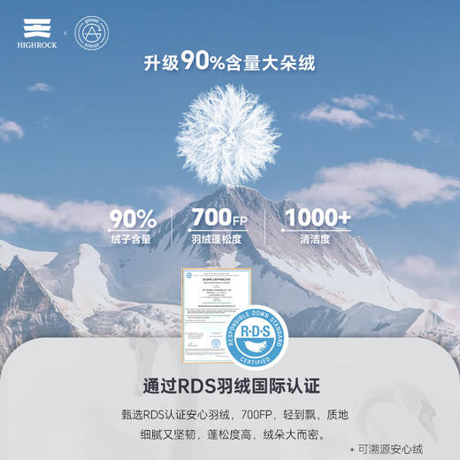 天石鹅铠甲秋冬防风鹅绒羽绒服户外东北严寒保暖GT437 商品图3