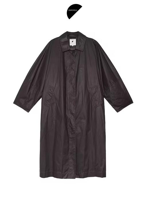 半圆/D24402466/廓形感风衣 商品图3