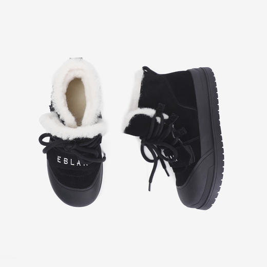 伊伴冬季加绒棉鞋冬靴女鞋B24766803 商品图8