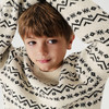 【绵羊毛】马克珍妮男童条纹印花毛衣儿童针织衫秋冬新款241696 商品缩略图3