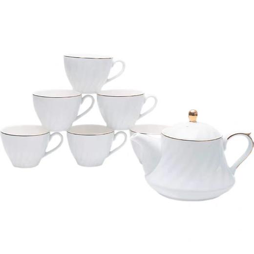 康巴赫生活馆雅诚德陶瓷茶具一壶六杯 商品图0