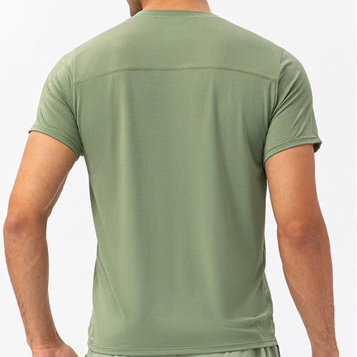 跃牌【欲动春风】男装系列 春夏男宽松跑步速干衣圆领T恤休闲短袖衣服21220 商品图1