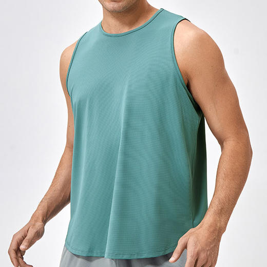 跃牌【欲动春风】男装系列 男夏季宽松健身背心透气跑步运动上衣41117 商品图1
