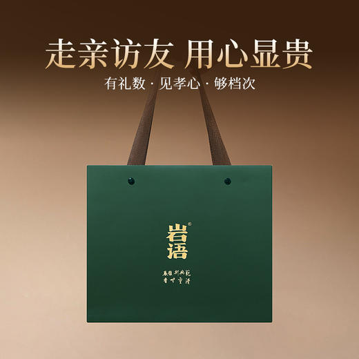 正山堂岩语 兰底丛韵水仙茶叶礼盒装 正宗武夷岩茶年货送礼长辈51g 商品图2