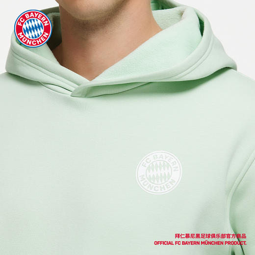 【官方正版】拜仁慕尼黑足球俱乐部 | 薄荷绿连帽卫衣运动休闲 商品图3