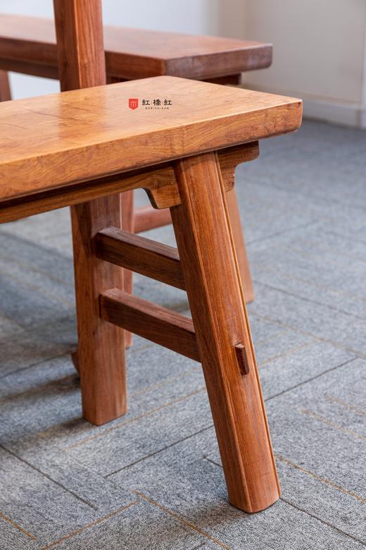 红桥红  家具严选  缅甸花梨（大果紫檀）【88 马蹄腿带束腰 休闲桌 五件套】 商品图5