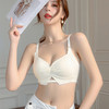 【限时福利！买内衣送同款内裤】束缚你的小胸，让它焕发自由！轻薄杯设计，如无存在；无痕收副乳，尽显美好；聚拢上托，彰显深V美颜；防下垂，挺拔你的新高度。高颜少女褶皱Bra，渗透着时髦感！ 商品缩略图0