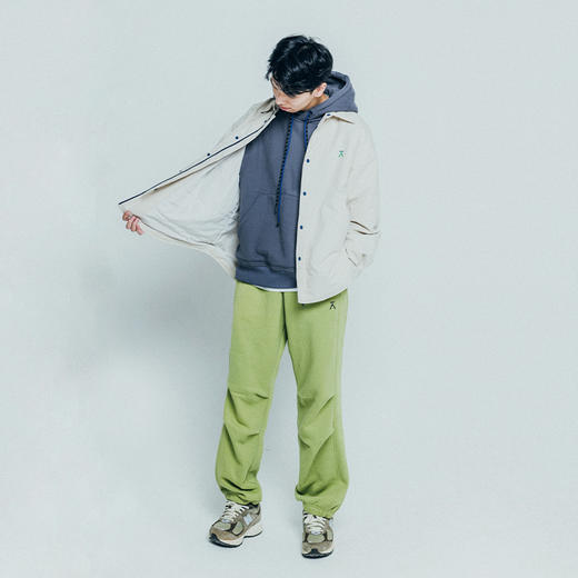 【6月破价】ACMEITEM爱棵米 秋冬户外亲子抓绒针织束脚裤柔软休闲长裤子男女GAF3020084G/GAF3020085G 商品图2