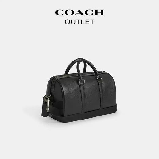 【自营】coach/蔻驰  男士VENTURER 27号行李包手提斜挎包黑色 CT837 QB/BK 商品图1