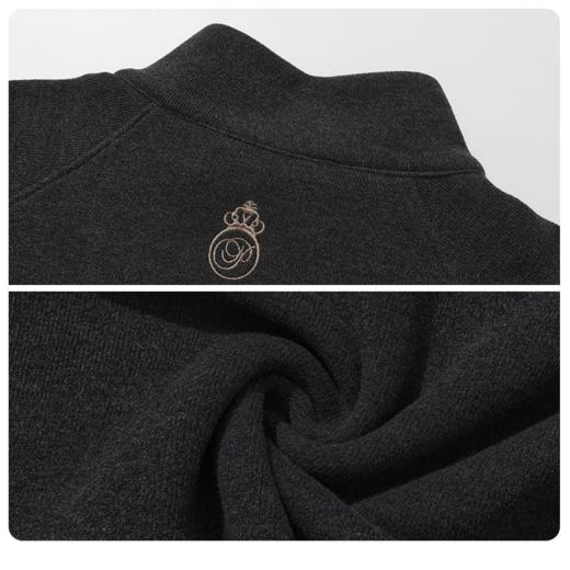 AIW108A  PROSIMON高尔夫男款简约风立领长袖拉链套头衫 商品图4