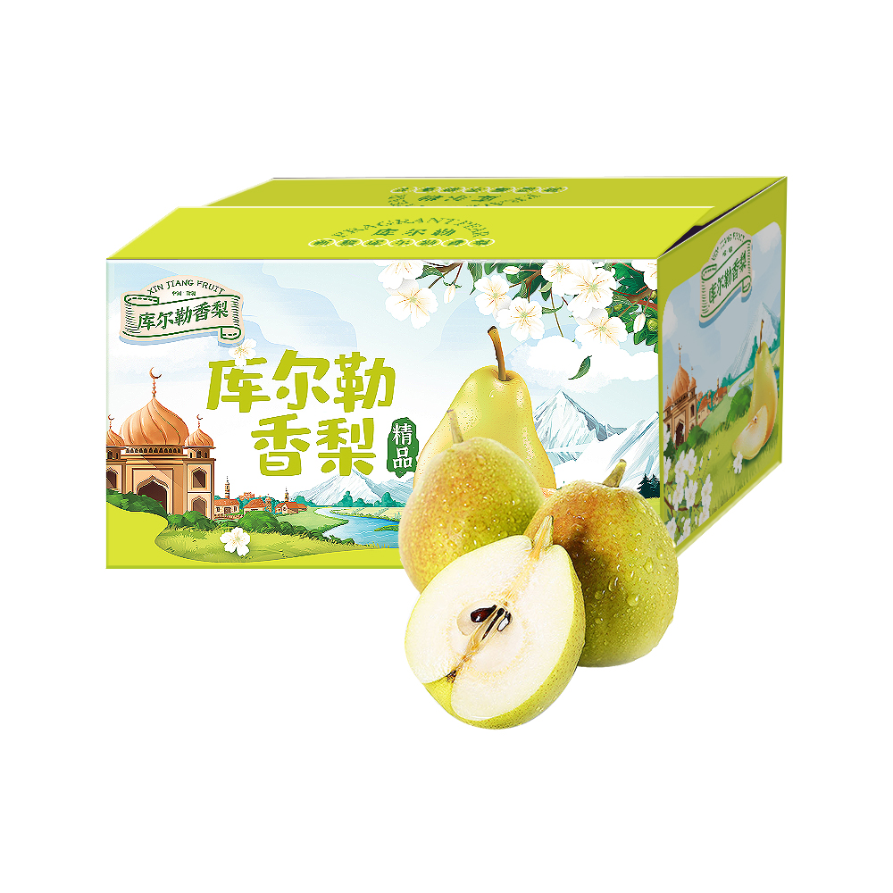 新疆库尔勒香梨4.5斤/9斤礼盒