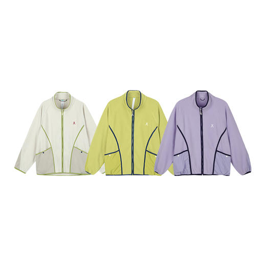 【品牌特惠】ACMEITEM爱棵米 户外情侣立领摇粒绒外套宽松拉链开衫上衣男女GAF3210379G 商品图4