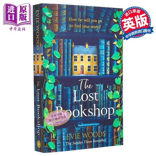 【中商原版】失落的书店 英文原版 The Lost Bookshop Evie Woods 迷失书店 商品图1