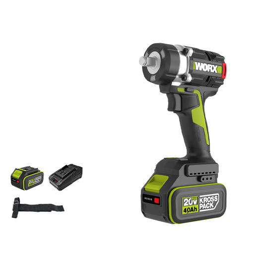 威克士700牛大扭力电动扳手WU270铝模锂电无刷电板手冲击风炮 商品图3