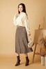 Le Malene 卡其色肌理感加厚半裙 10531 商品缩略图4