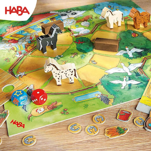 HABA 乌鸦果园 儿童桌游 适合3岁 团队协作 物品收集 德国品牌-1004170002 商品图3