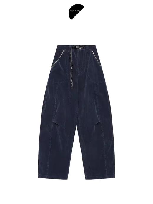 半圆/D24407575/加厚休闲灯芯绒裤 商品图3