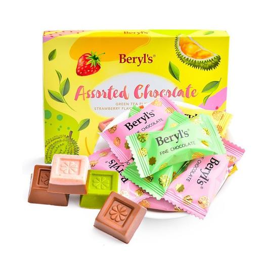 倍乐思Beryl's 多口味巧克力 100g/盒 商品图2