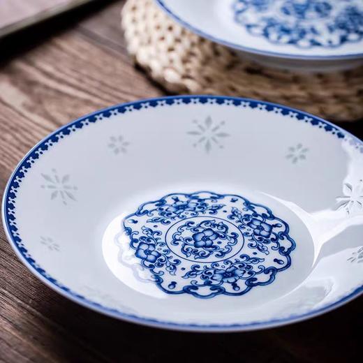 康巴赫生活馆青花玲珑白瓷餐具 商品图2