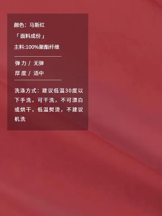 半圆/D24407736/宽松休闲工装连帽红色外套 商品图2