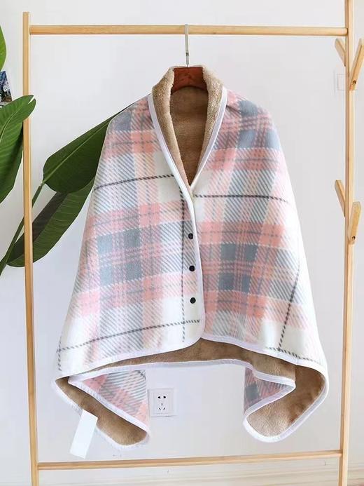 【一毯多用，温暖守候】午休盖毯办公室保暖披肩儿童毯 多功能吸湿发热北极绒 懒人毯摇粒绒-QQ 商品图14