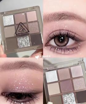 3CE新色沙丘粉 A SHY ASH  高级灰棕调粉 日常消肿色 搭配银光细闪