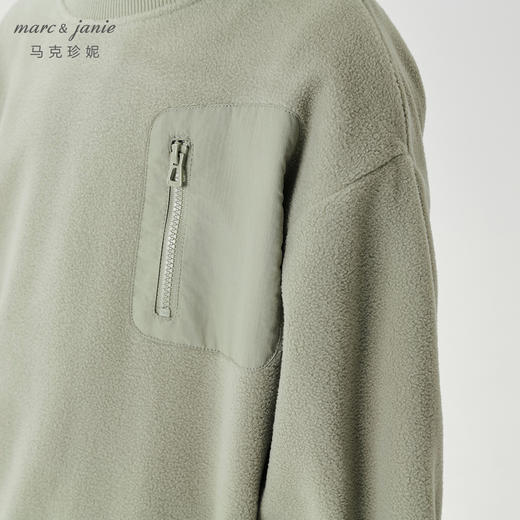 马克珍妮男童山系户外摇粒绒卫衣儿童卫衣2024年秋冬新款241058 商品图4