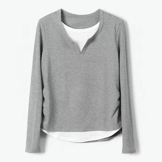 YYM24502假二件打底衫 商品图4