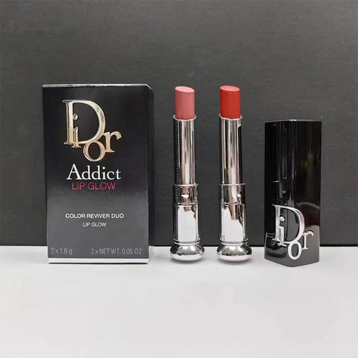 【女神节大促 限时特惠】迪奥魅惑新版漆光口红套盒小样1.6g（527+740） 商品图9