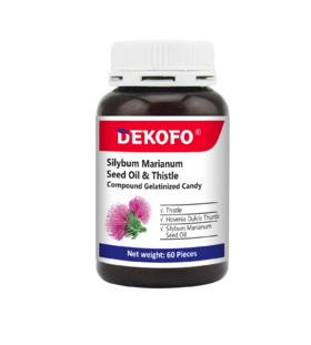 【拼团链接】DEKOFO 德卡芙 水飞蓟籽油小蓟复合凝胶糖果 60粒/瓶