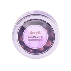 倍乐思Beryl's 葡萄干夹心牛奶巧克力制品 120g/罐