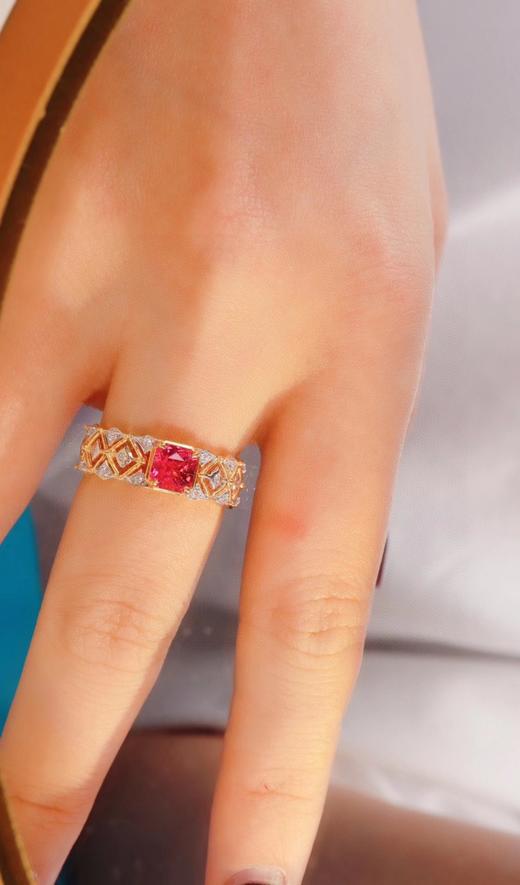 1.2克拉尖晶石戒指 商品图3