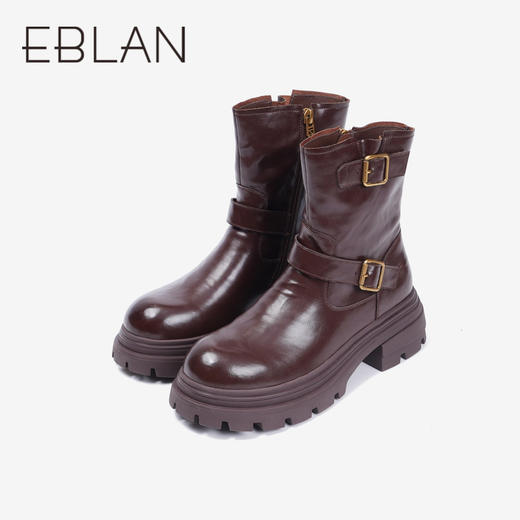 伊伴冬季冬靴女鞋B24512501 商品图4