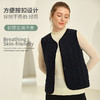 【防寒加绒坎肩，加绒绗棉面料，亲肤舒适，保暖蓄热】秋冬户外保暖背心 男女士马甲 加绒坎肩护背护肩 周中老年防寒加厚背心-QQ 商品缩略图1