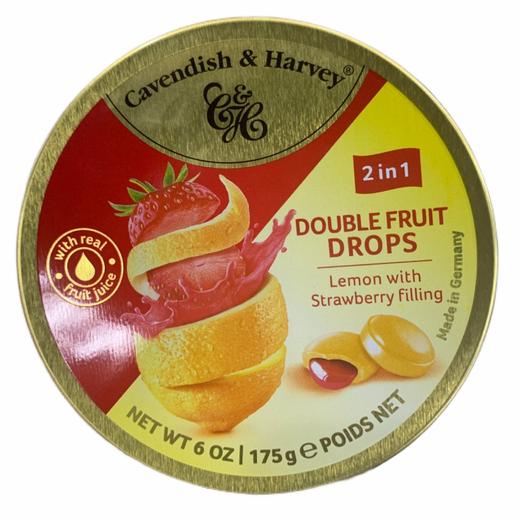 嘉云 草莓味夹心柠檬味糖 175g/盒 商品图1